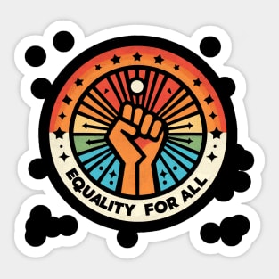 Equality for all Fist Sticker